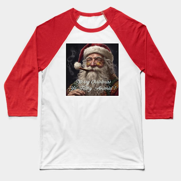 Genesis Streetwear - Filthy animal Baseball T-Shirt by retromegahero